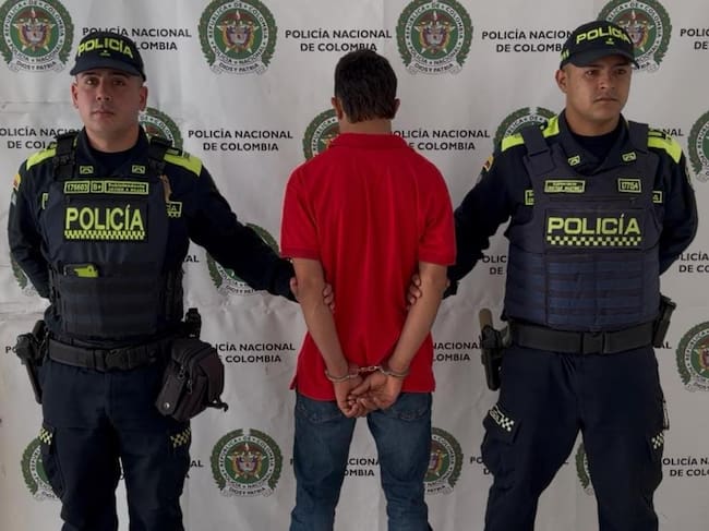 Foto policía Caldas