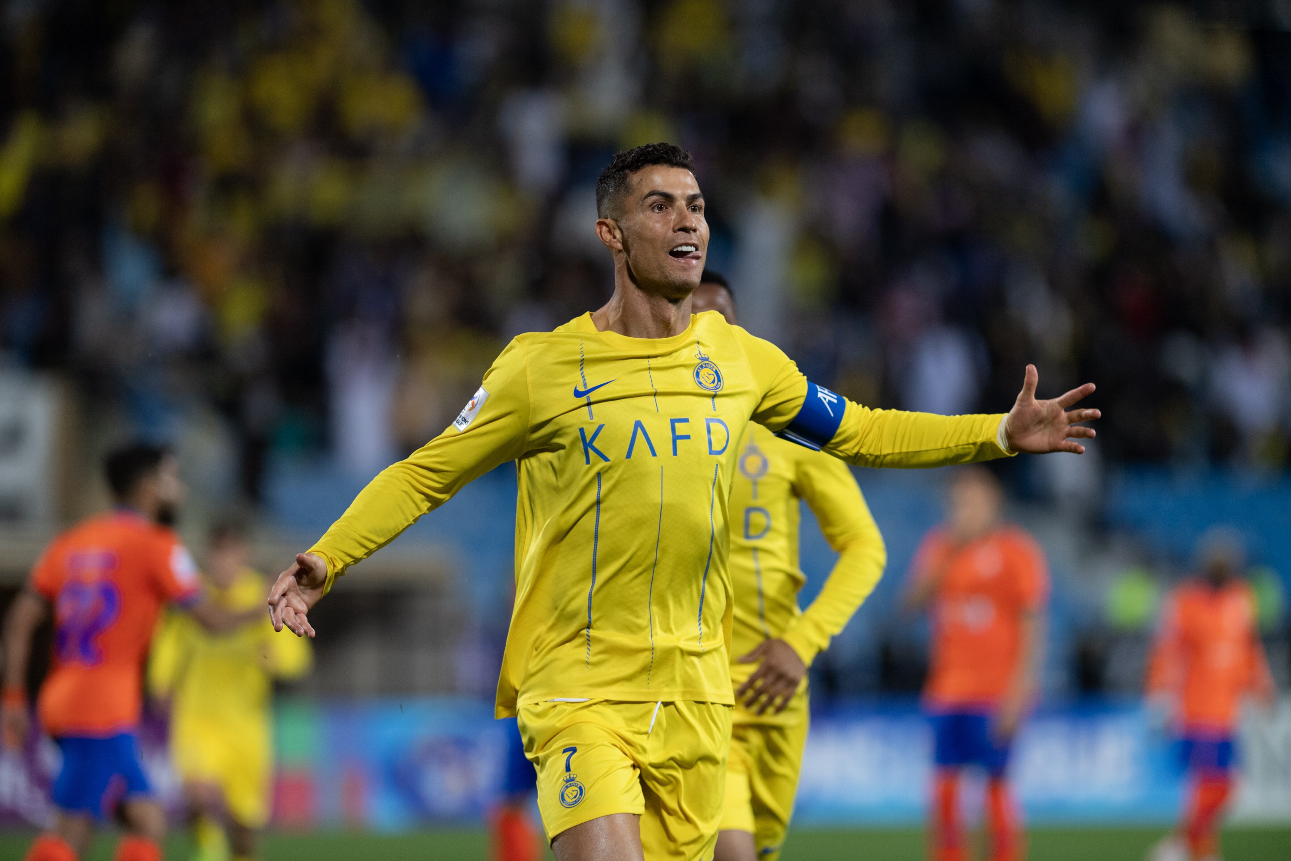 Cristiano Ronaldo sigue sumando goles con Al-Nassr. (Photo by Mohammed Saad/Anadolu via Getty Images)