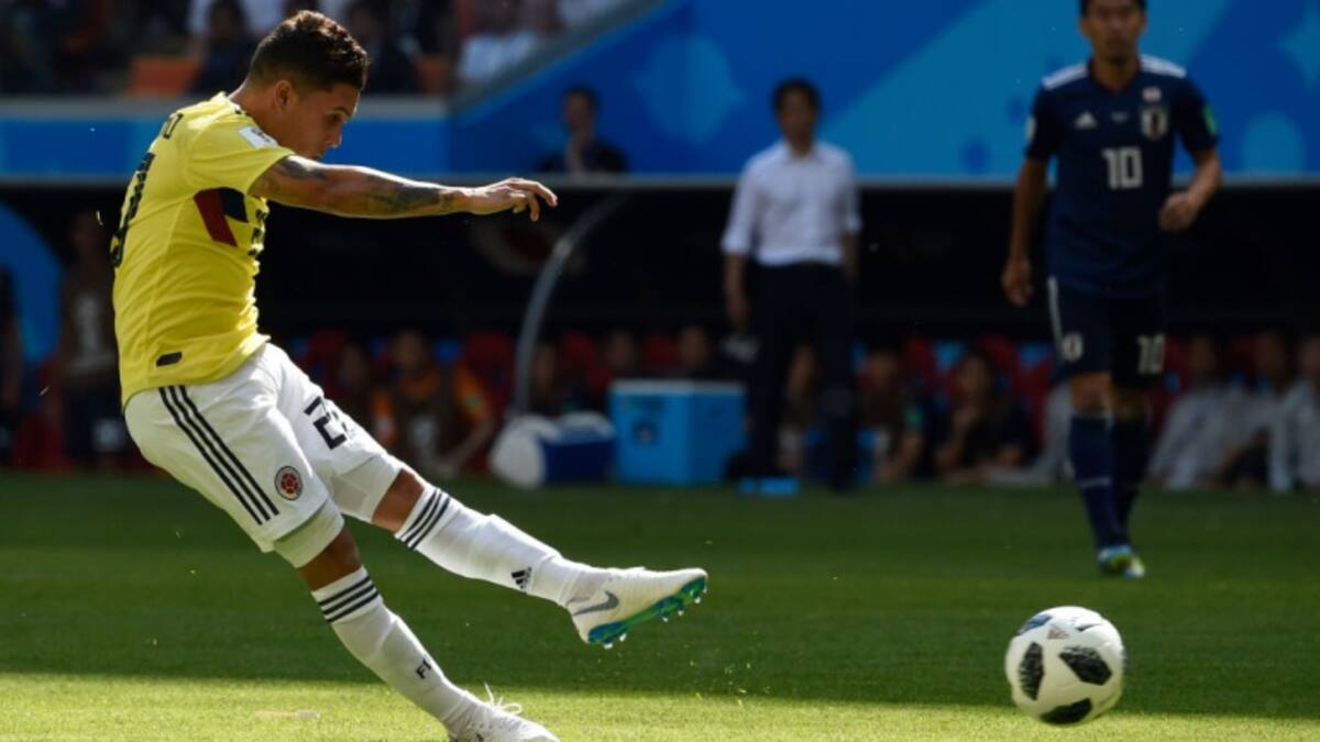Gol de Quintero a Japón, nominado a mejor anotación del Mundial