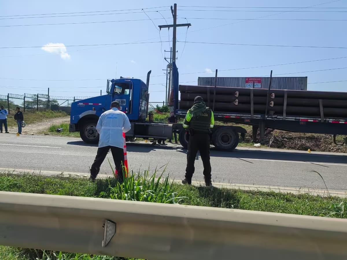 Un fallecido por accidente de tránsito en la variante Mamonal- Turbaco: era motociclista