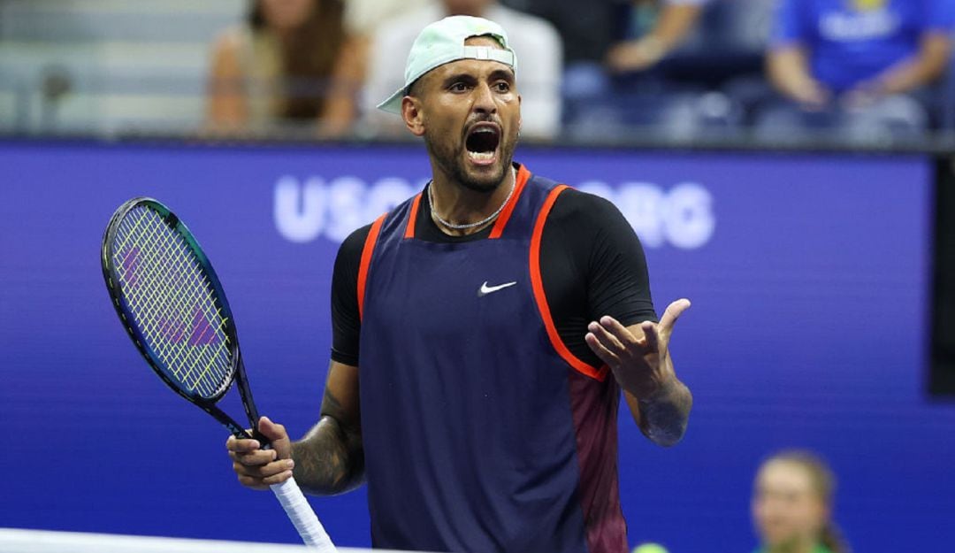 Nick Kyrgios, tenista australiano de 27 años