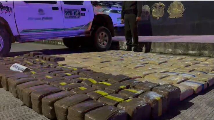 El estupefaciente estaba avaluado en 900 millones de pesos.