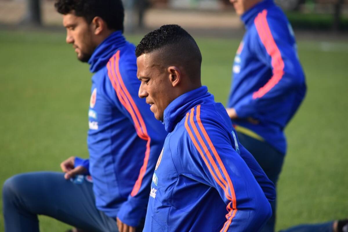 Los jugadores de la Liga Águila y Giovanny Moreno entrenaron.