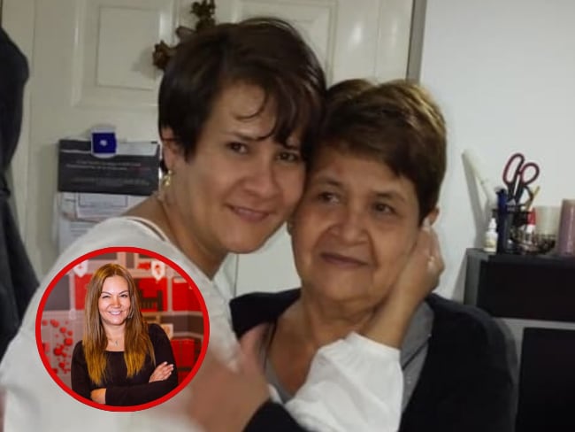 Gracias a Atrápalo Colombia, Rosibel podrá reunirse con su mamá, que padece cáncer términal. Rosibel, su mamá y Ángela Ruiz, Country Manager de Atrápalo Colombia.