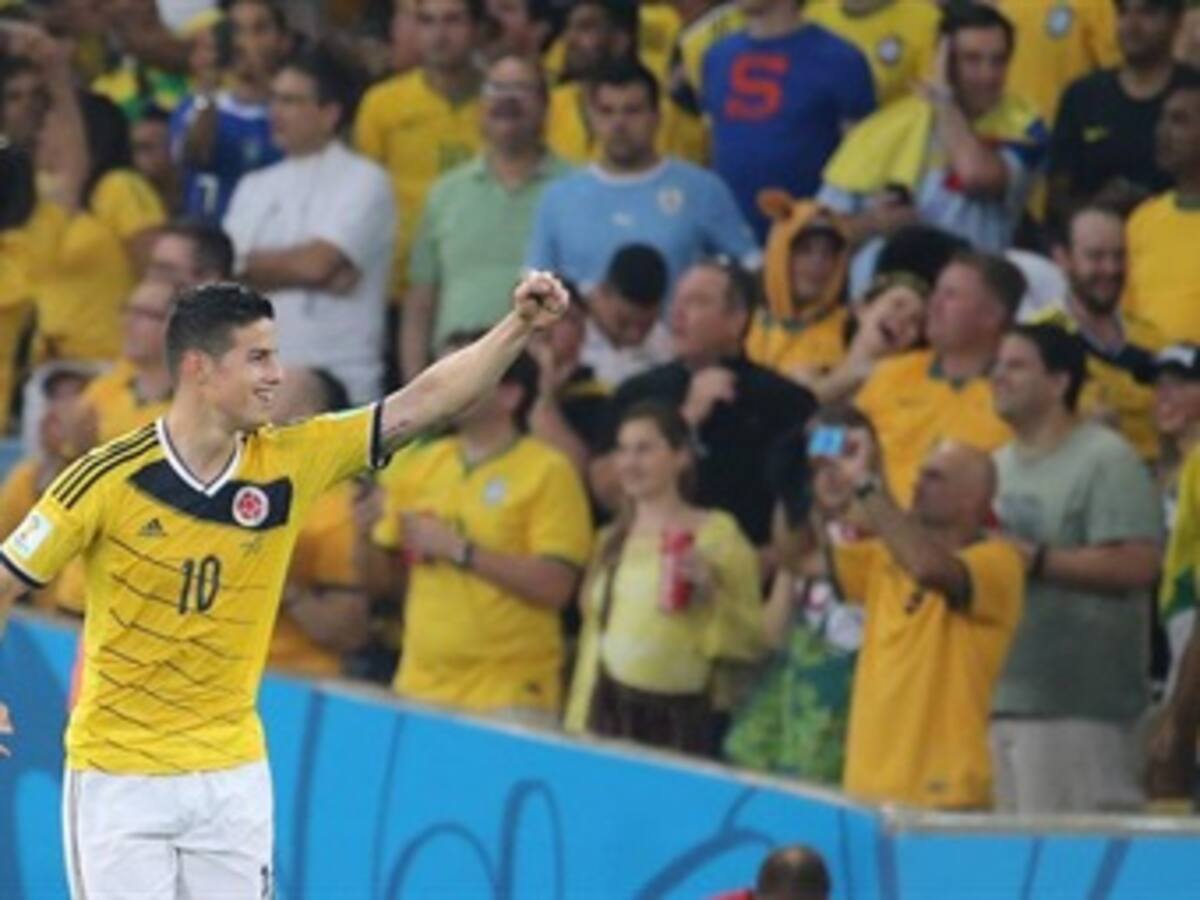 Colombia hace historia y se instala en cuartos de final en Brasil
