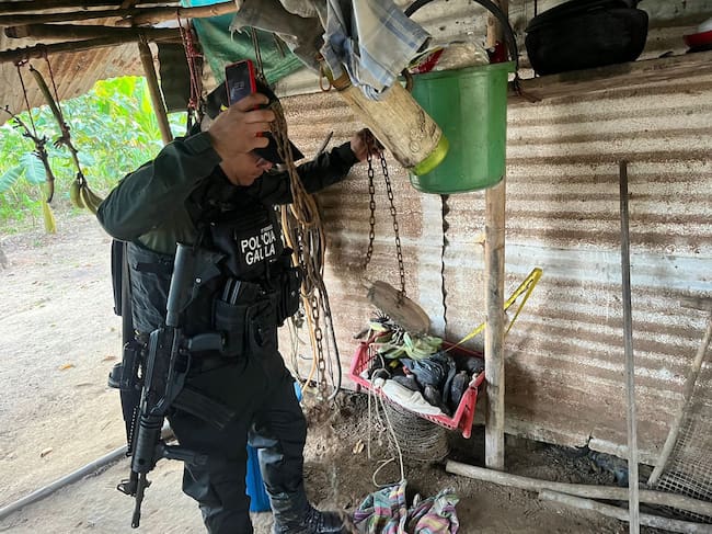 Cortesía: Gaula de la Policía.