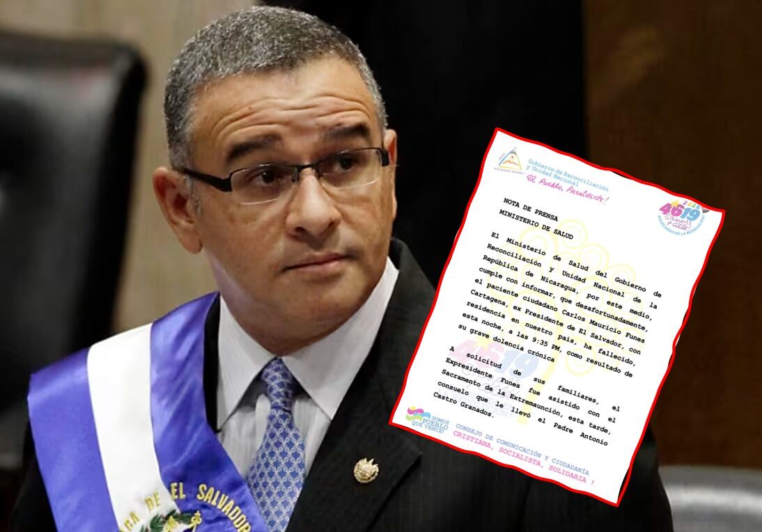 Mauricio Funes, expresidente de El Salvador, falleció a los 65 años en Nicaragua, donde huyó el 6 de septiembre de 2016. Cortesía: Getty Images