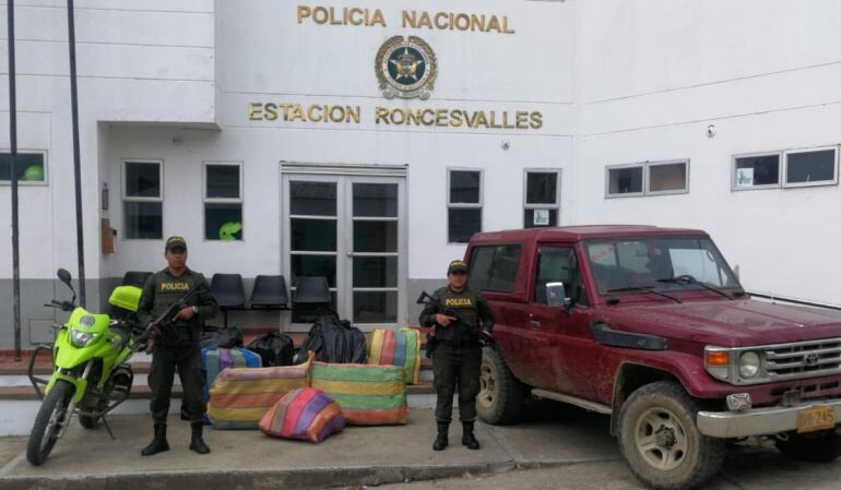 Cargamento de marihuana incautado