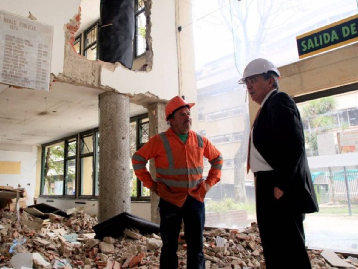 El próximo domingo se realizará la implosión de antigua sede del Ministerio de Transporte