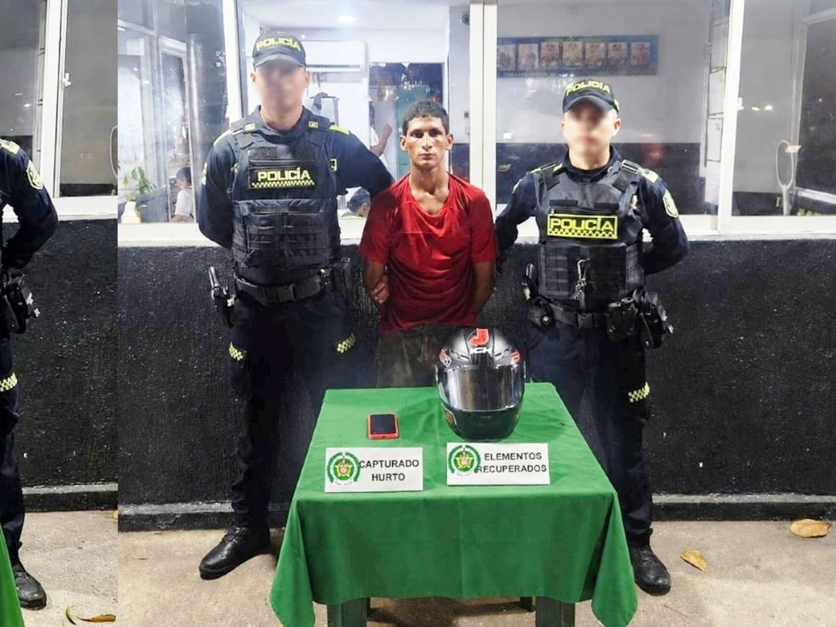 Por el hurto de celulares, capturados dos sujetos y un adolescente en el sur de Cartagena