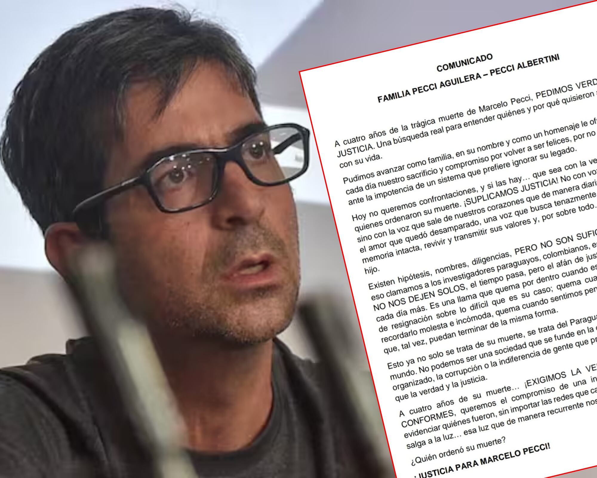 La familia del fiscal anticorrupción paraguayo denunció que luego de cuatro años sigue sin determinarse culpables en el crimen.
(Foto:   Caracol Radio / Cortesía)