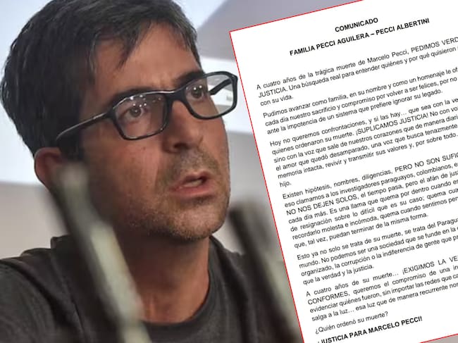 La familia del fiscal anticorrupción paraguayo denunció que luego de cuatro años sigue sin determinarse culpables en el crimen.
(Foto: Caracol Radio / Cortesía)