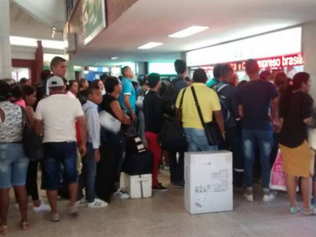 Viajeros denuncian exagerados precios de tiquetes en terminal de Barranquilla