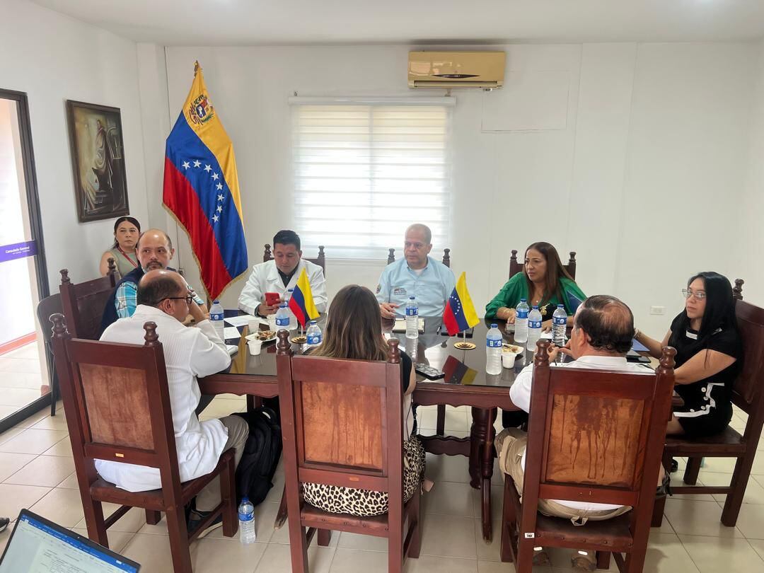 Colombia y Venezuela refuerzan trabajo conjunto en salud fronteriza. / Foto: Alcaldía de Cúcuta.