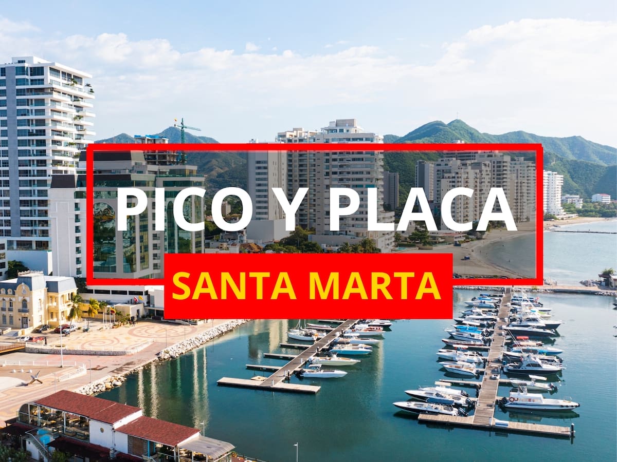 Pico y placa Santa Marta 2025: Restricción de motos y carros el 21, 22, 23, 24 y 25 de julio