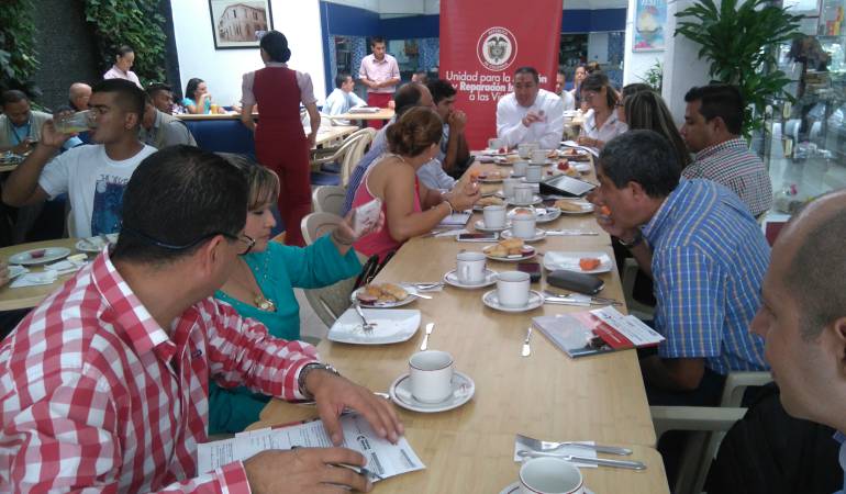 Omar Alonso Toro director territorial de la Unidad de Atención de Víctimas.