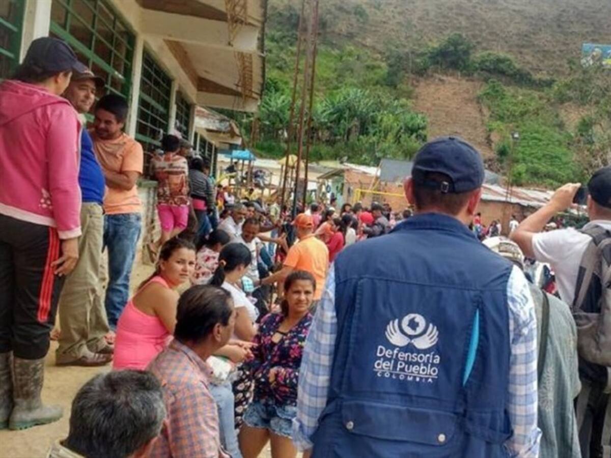 Crisis humanitaria en Nariño: Más de 800 familias desplazadas en Cumbitara