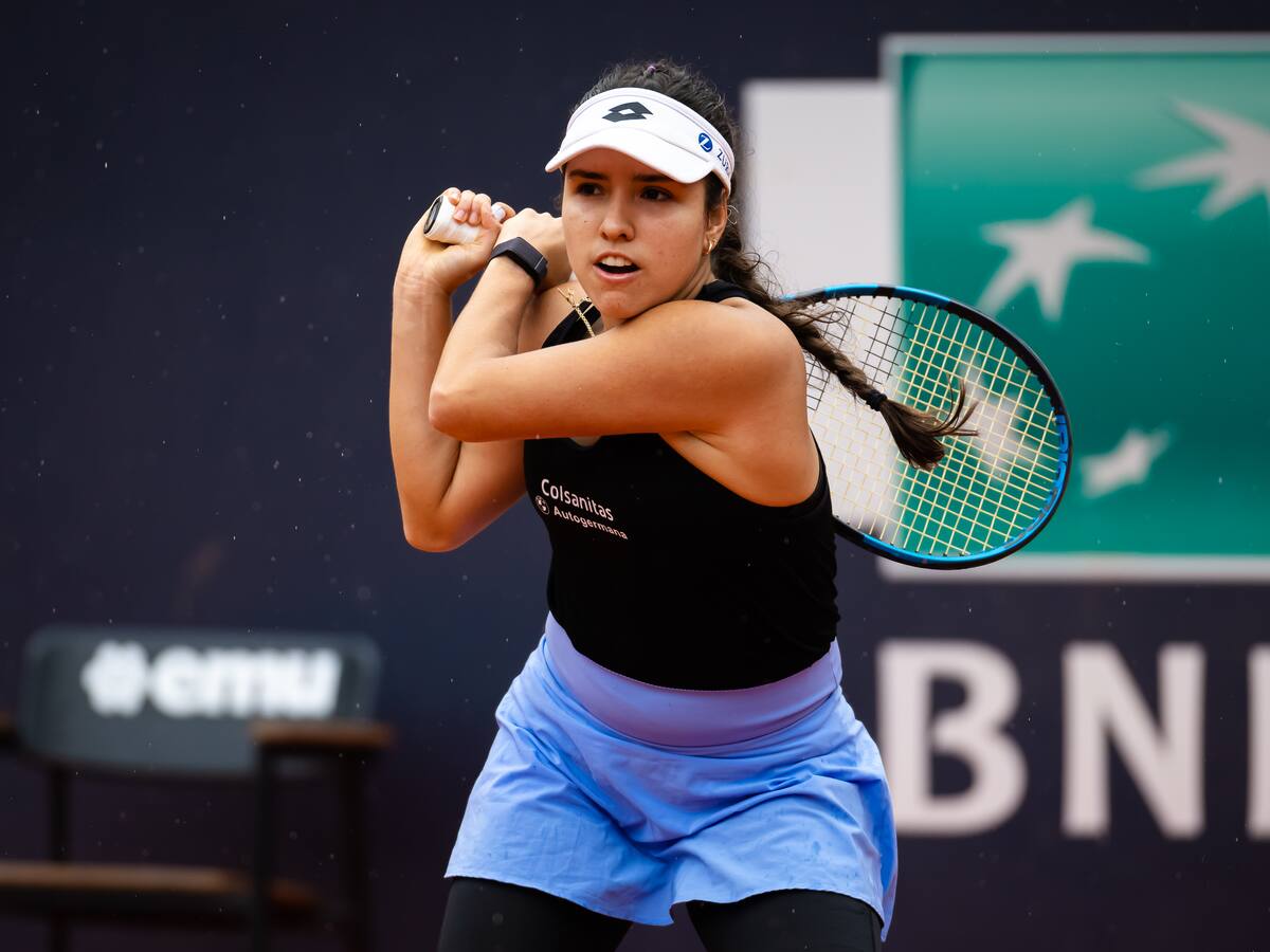 Camila Osorio, eliminada en octavos de final del Masters de Roma