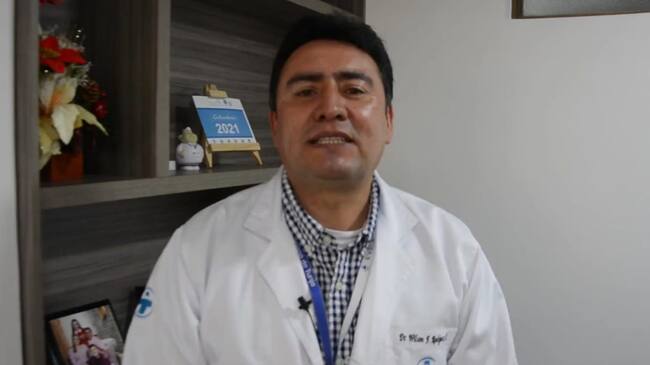 El gerente de la ESE Santiago de Tunja, Wilson Rodríguez, dijo que no es cierto la reducción de salarios. Foto: La ESE Santiago de Tunja.