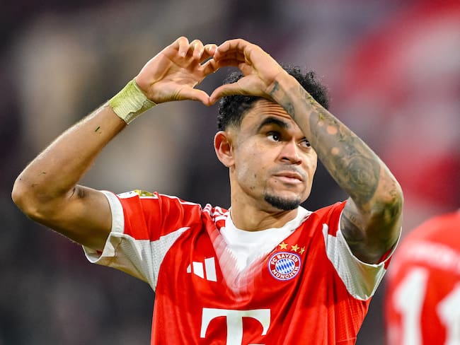 Luis Díaz convirtió cuatro goles con el Bayern Múnich durante el mes de noviembre. (Photo by Harry Langer/DeFodi Images/DeFodi via Getty Images)