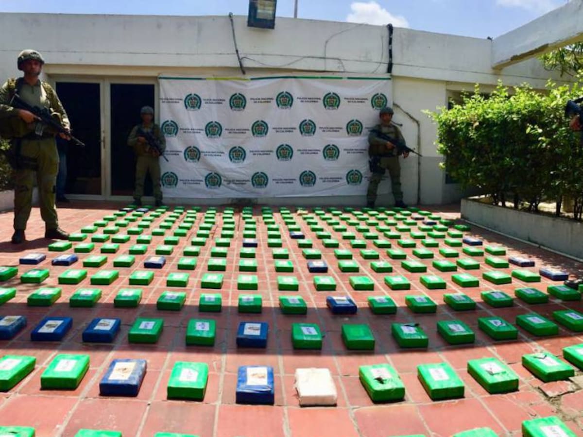 Incautan 700 kilos de cocaína en Puerto de Barranquilla