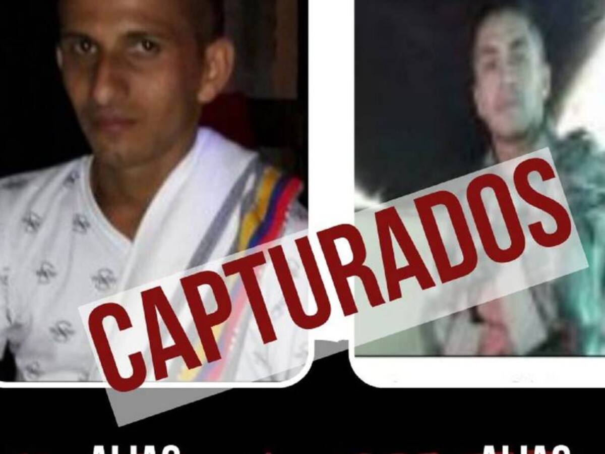 Capturados dos cabecillas de las disidencias de las Farc en el Caquetá