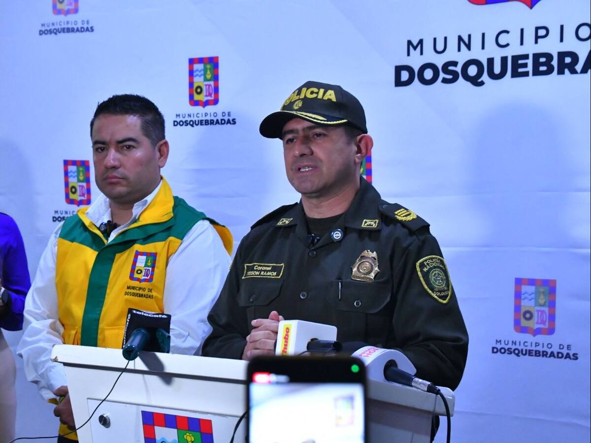 Autoridades de Dosquebradas reconocen que hay reorganización de bandas delincuenciales