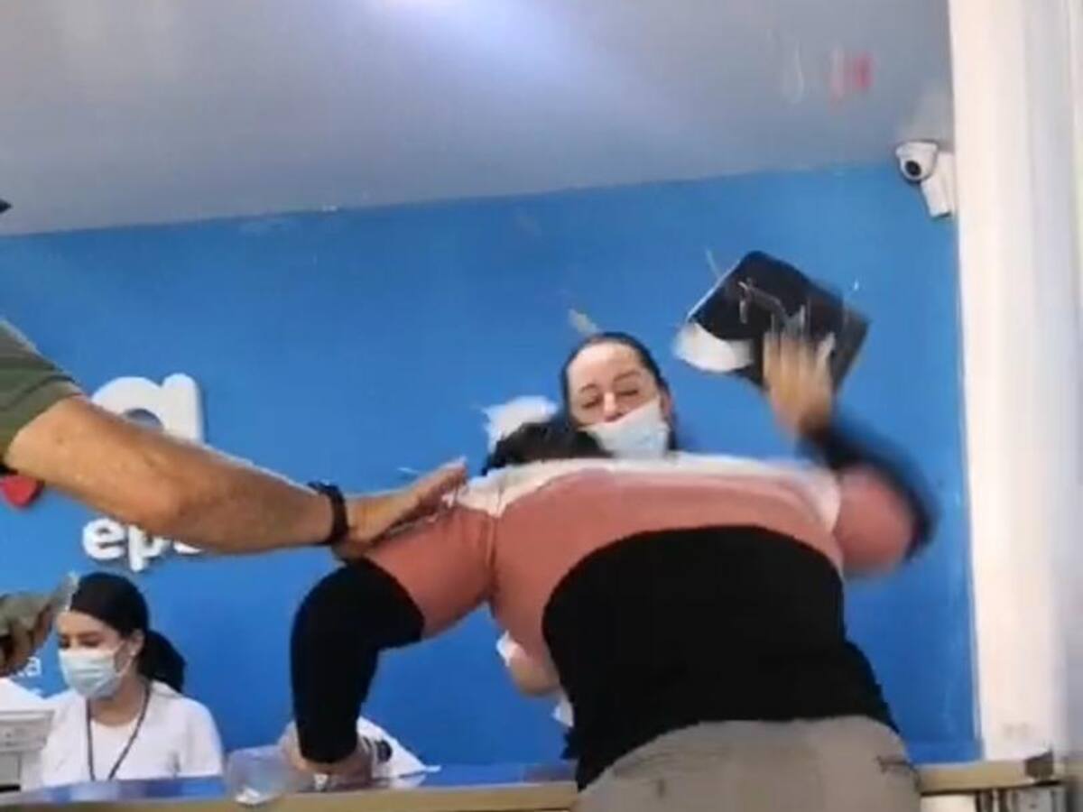 Denuncian a hombre que en alto grado de exaltación agredió a funcionarias de la Nueva EPS