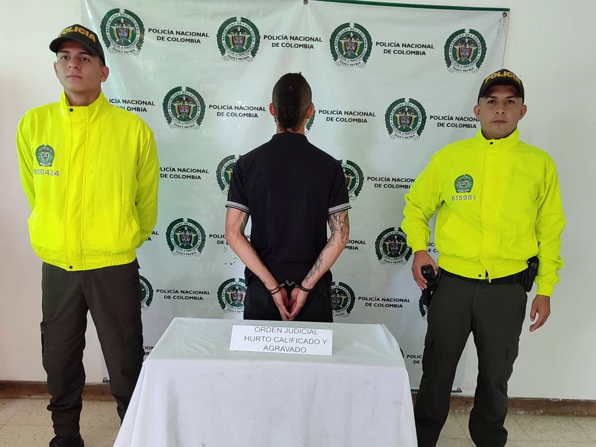 Capturan a alias “Leche”, hombre dedicado al hurto de joyas de alto valor