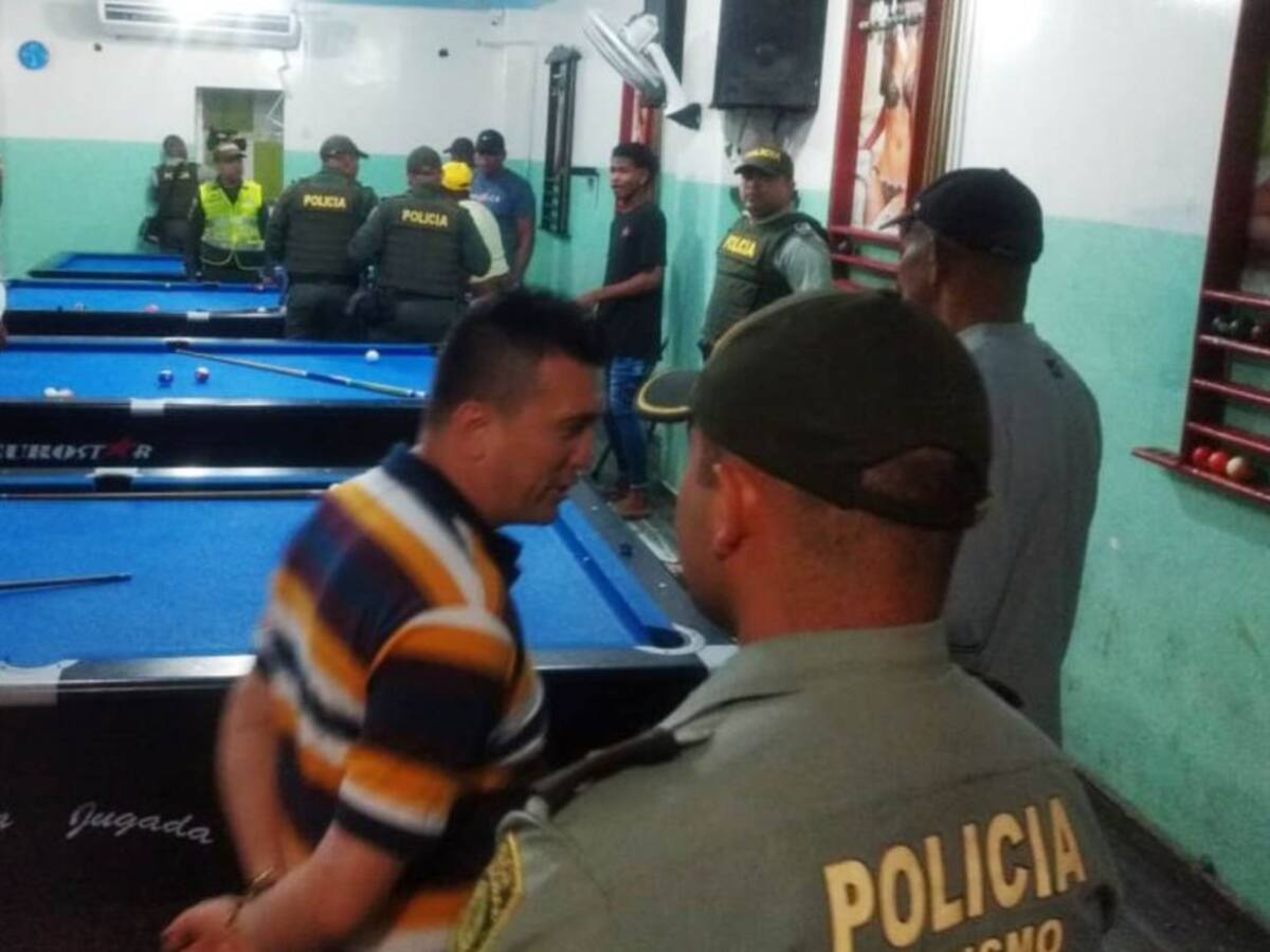 Con cinco caravanas de seguridad Policía se tomó Cartagena