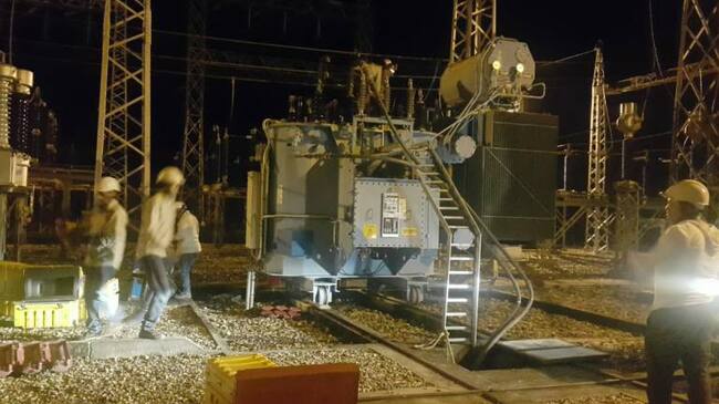 Reparación subestación La Dorada