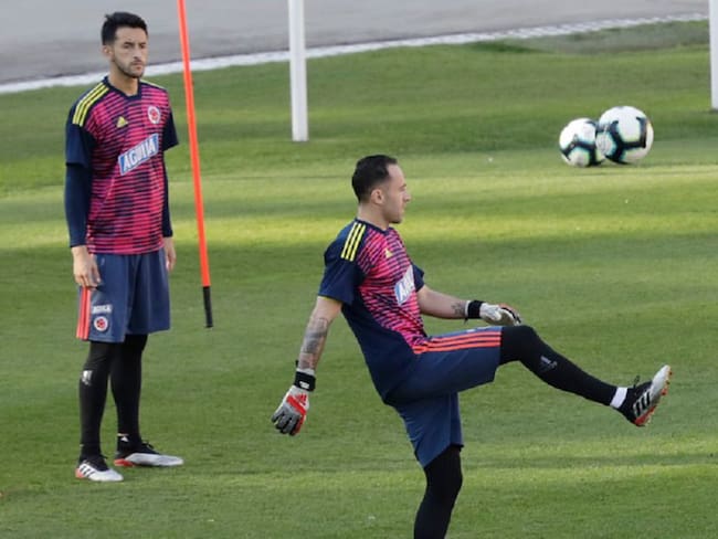 Colombia entrenó con Ospina en el Pacaembú