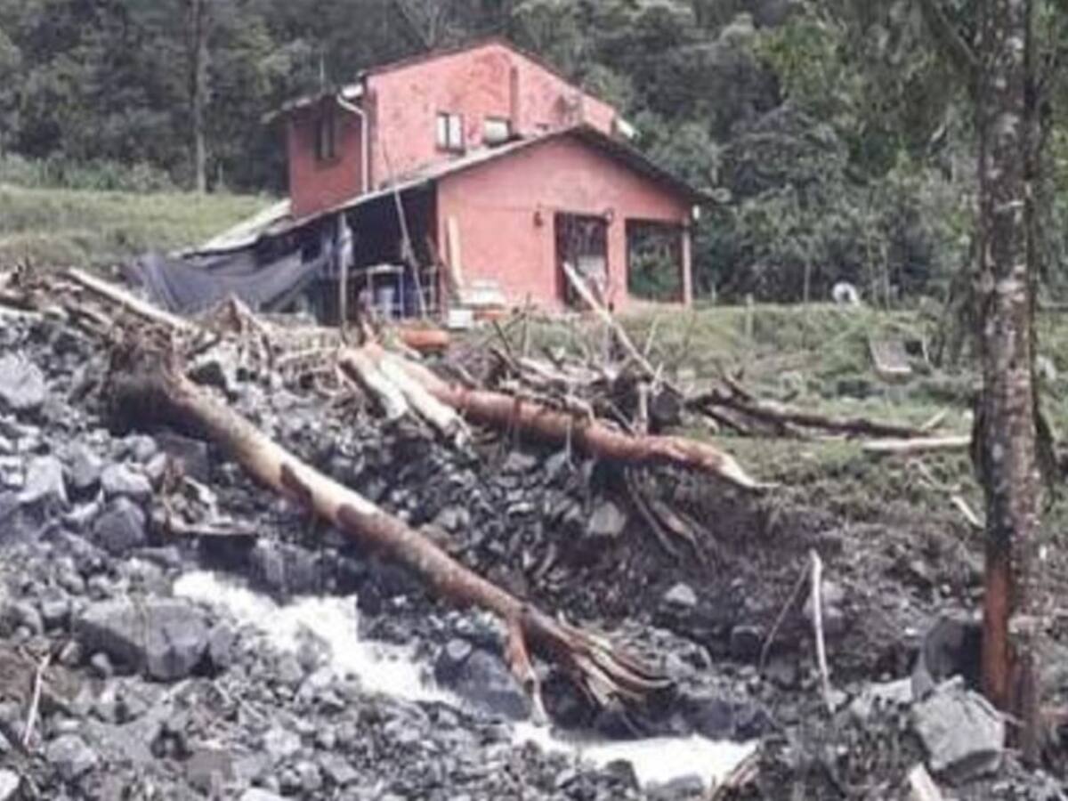 Incomunicados desde el 25 de diciembre por un derrumbe en el corregimiento