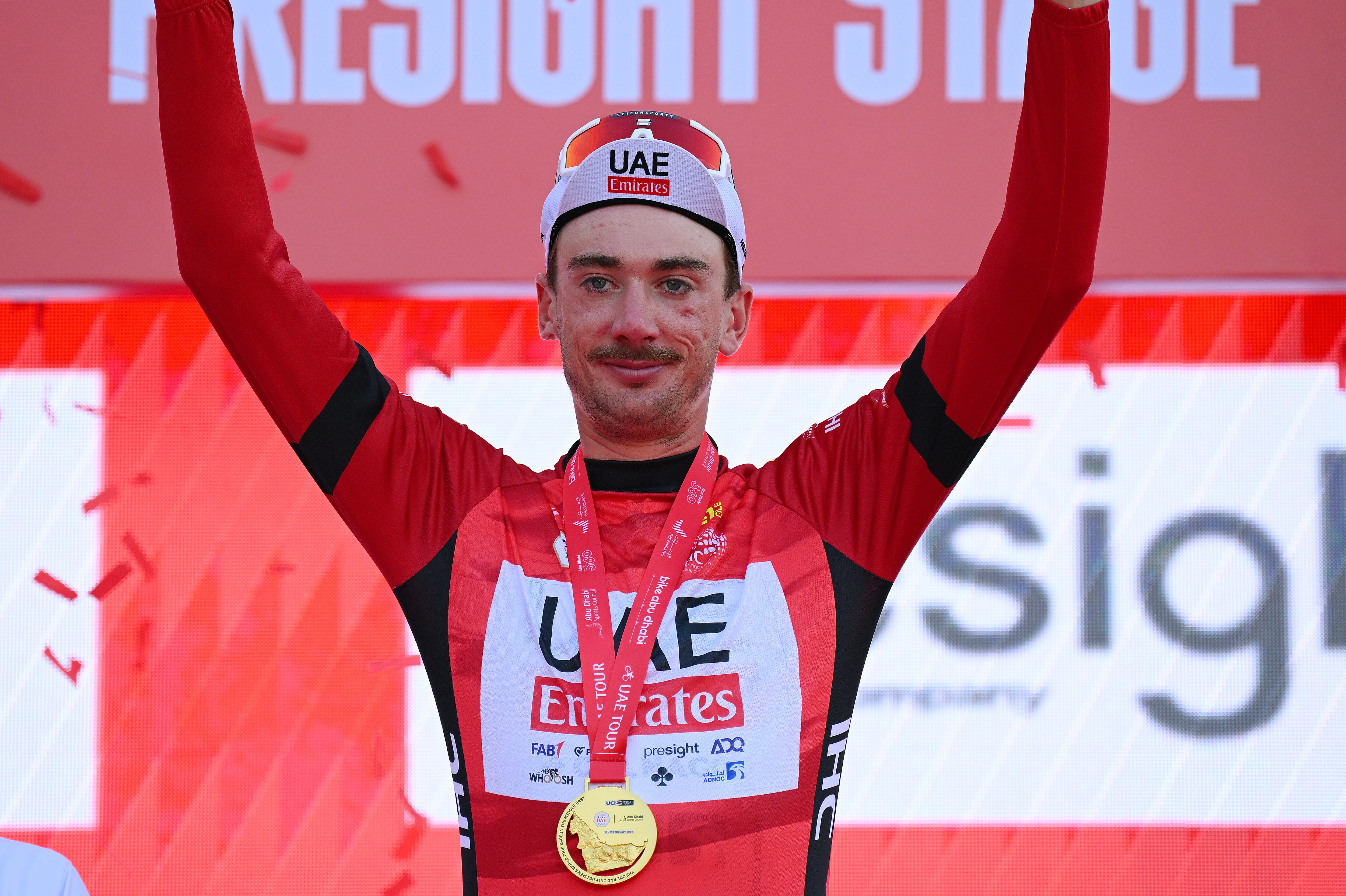 Brandon McNulty conquistó la segunda etapa del UAE Tour. (Photo by Tim de Waele/Getty Images)
