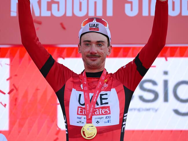 Brandon McNulty conquistó la segunda etapa del UAE Tour. (Photo by Tim de Waele/Getty Images)