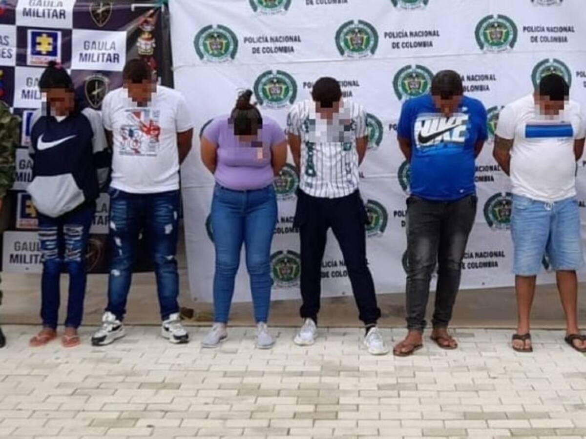Cayeron siete presuntos integrantes de Los Pachencas en Ciénaga y Cartagena