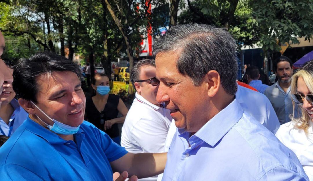 El trabajo ha sido duro, para llegar a ocupar uno de los cargos más importantes de Colombia afirmó el candidato.