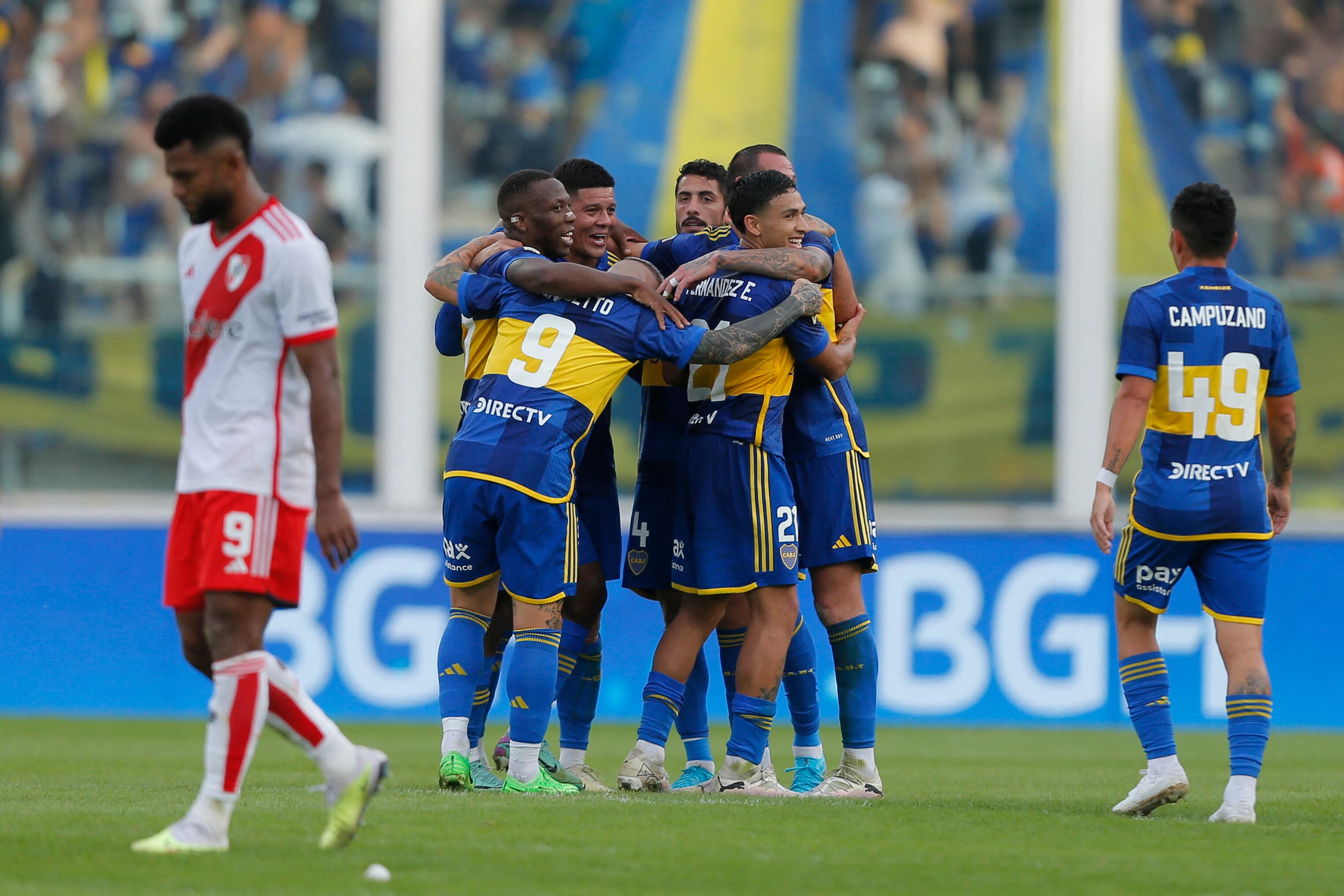 River Plate Vs.  Boca Juniors. (Photo by Diego Lima / AFP) (Photo by DIEGO LIMA/AFP via Getty Images)