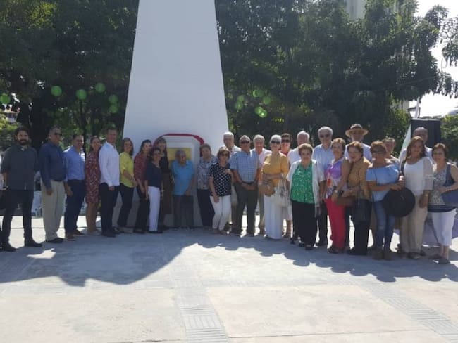 Entregan la restauración del Monumento a los Mártires en Barranquilla