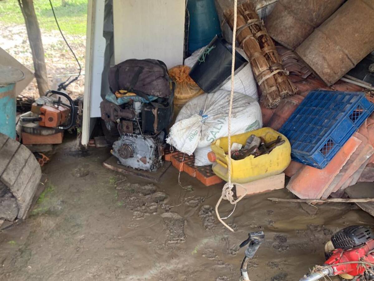 Lluvias provocaron daños en dos municipios de Santander