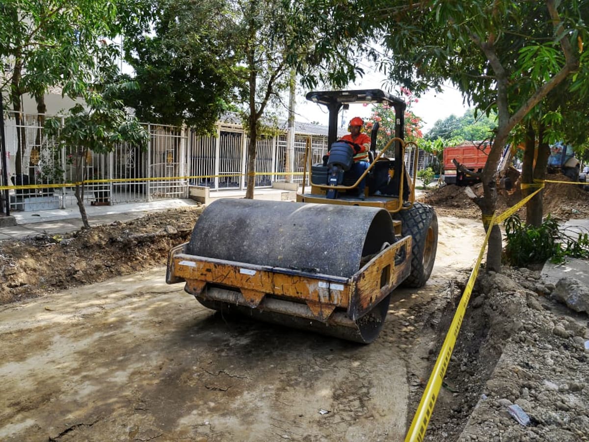 Inició la construcción de la Transversal 75 Villas de Aranjuez en el sur de Cartagena