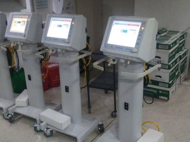 Clínicas de Pereira recibieron nuevos respiradores artificiales