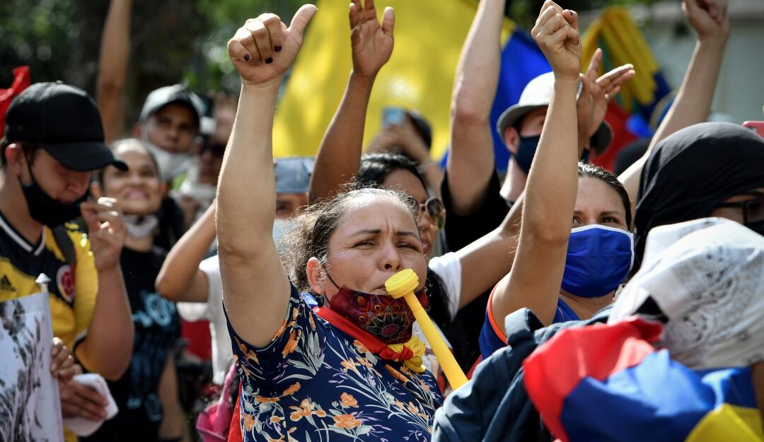 Protestas en Colombia