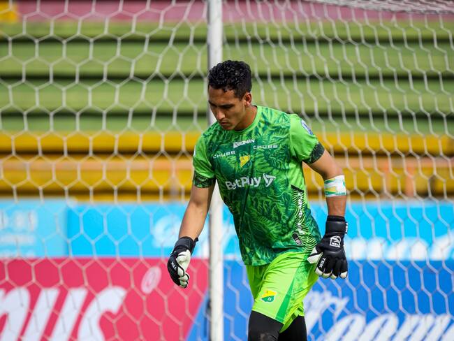 El portero del Atlético Huila / Twitter: @AtleticoHuilaof.