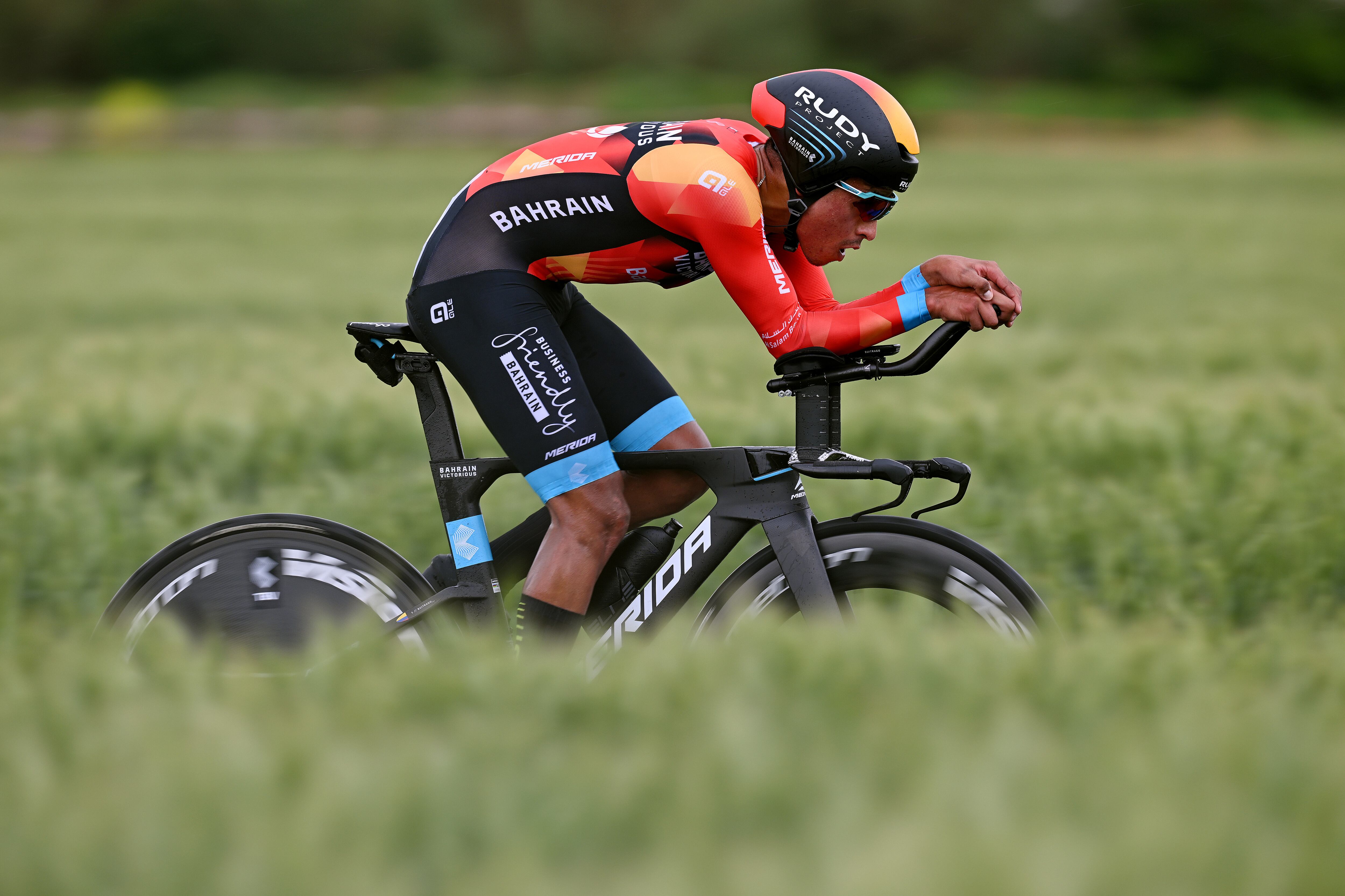 Santiago Buitrago es el mejor colombiano en la clasificación general del Giro. (Photo by Stuart Franklin/Getty Images,)