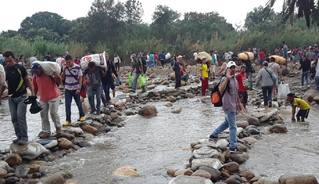Caminos informales entre Colombia y Venezuela 