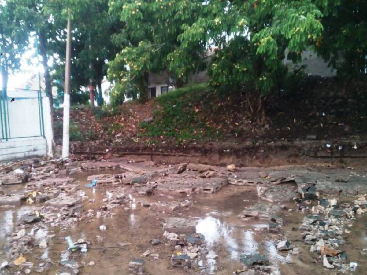 Aguacero generó varias emergencias en Cartagena