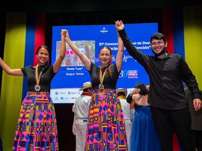 Dueto Luar/Suministrada Fundación Musical de Colombia