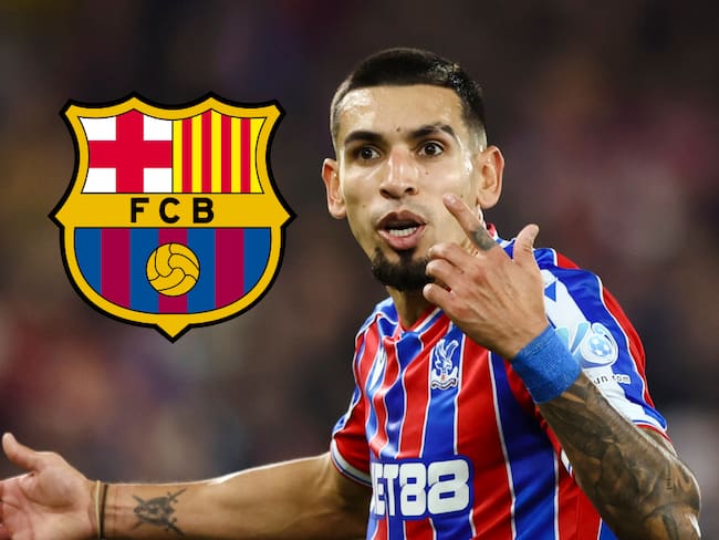 Daniel Muñoz de Crystal Palace, pretendido por Barcelona y Chelsea / Getty Images.