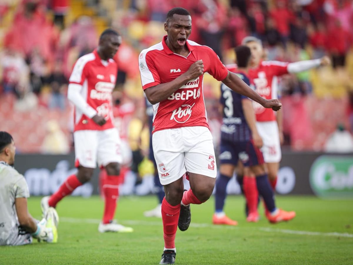 Santa Fe 2-1 Junior por Liga Colombiana: Resumen y goles del partido